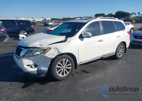 2015 Nissan Pathfinder Sl from USA, damaged, VIN 5N1AR2MN8FC662990